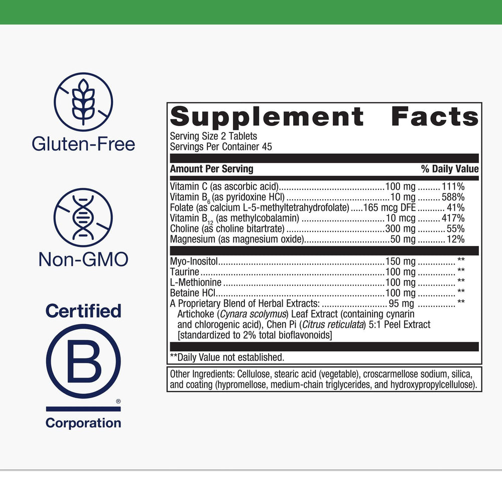 Metagenics Lipo-Gen capsules close-up for vitamin B benefits.