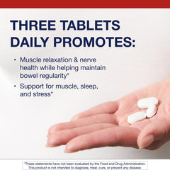 Metagenics Magnesium Citrate capsules closeup shows easy-to-swallow capsules
