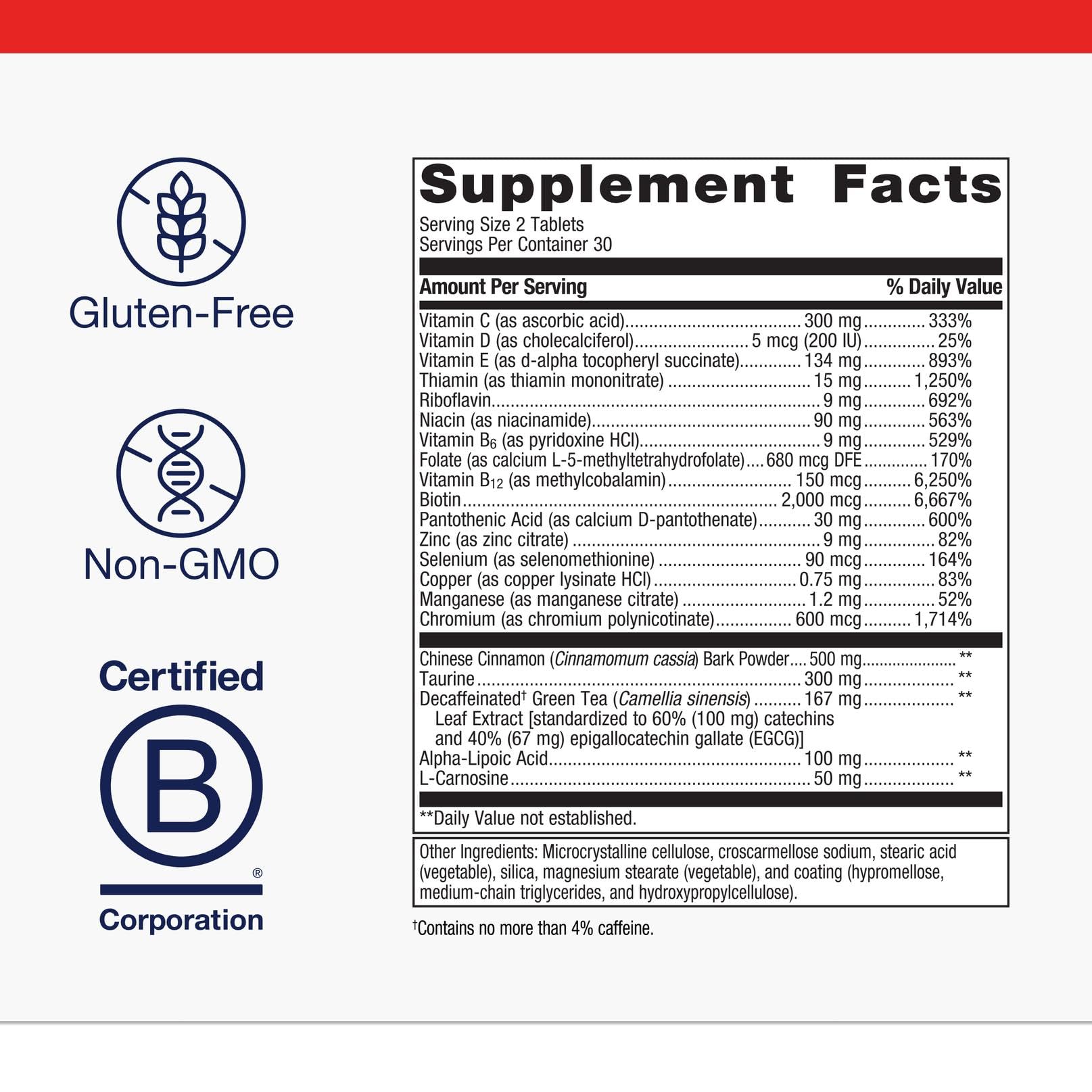 MetaGlycemX green tea extract bottle showcasing EGCG content for metabolism support.