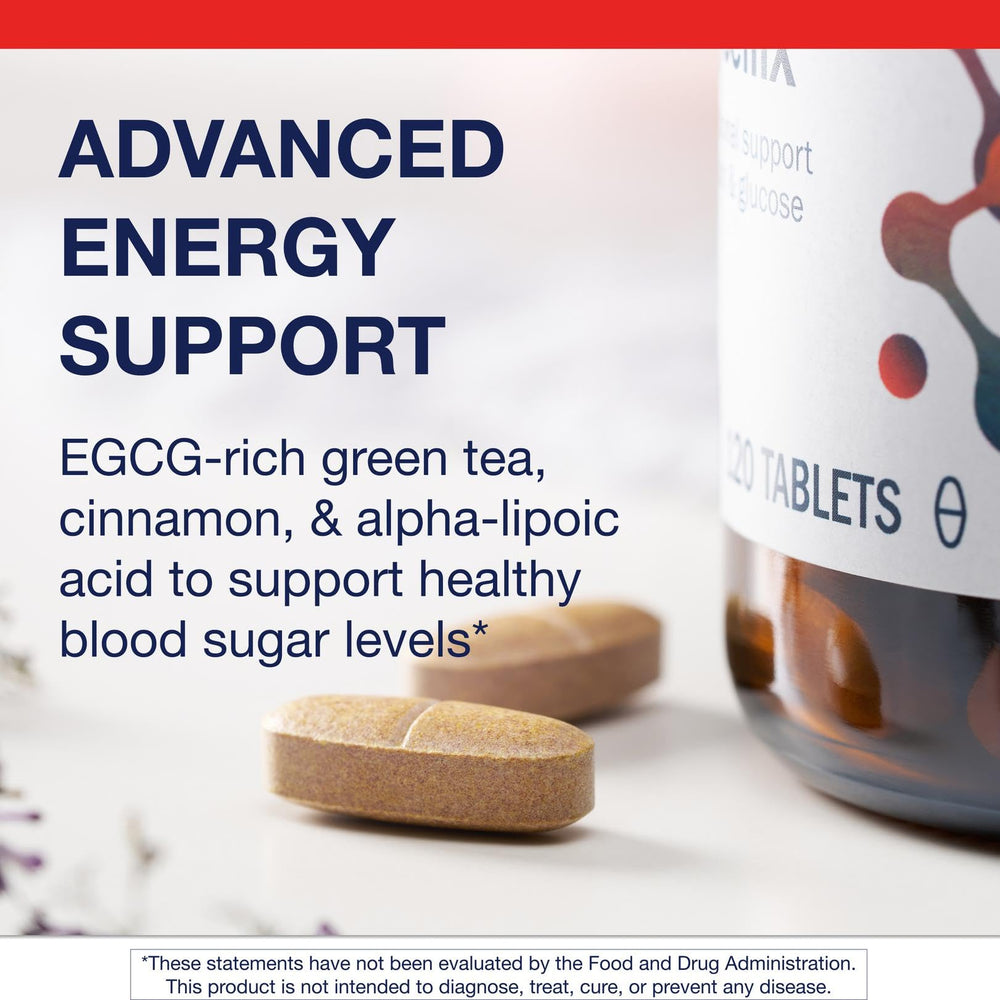 Metagenics MetaGlycemX chromium and alpha-lipoic acid for metabolism support.