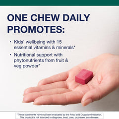 MetaKids vitamins 60 servings bottle illustrates long-term daily supplement routine for children.