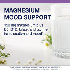 Dissolving powder in a glass of water for a quick, drug-free calm routine.