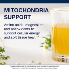 Metagenics MitoVive ingredients blend highlights amino acids and minerals.