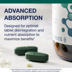Metagenics Multivitamin Intensive tablets in hand for daily use.