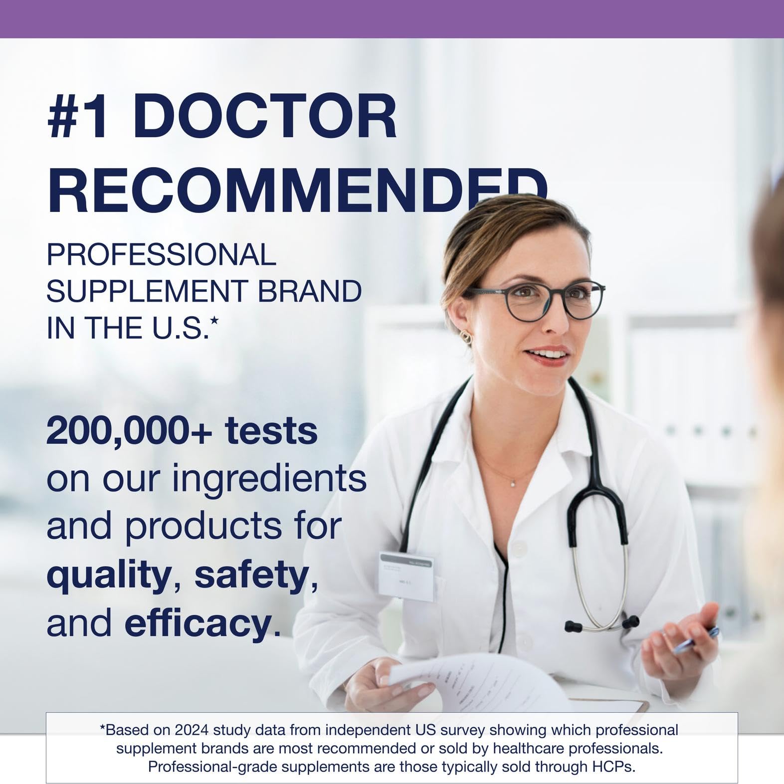 Nutrition facts panel highlights minerals and herbal extracts