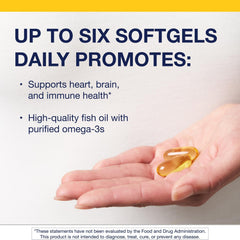 Metagenics OmegaGenics EPA-DHA 500 label detailing purity testing and potency