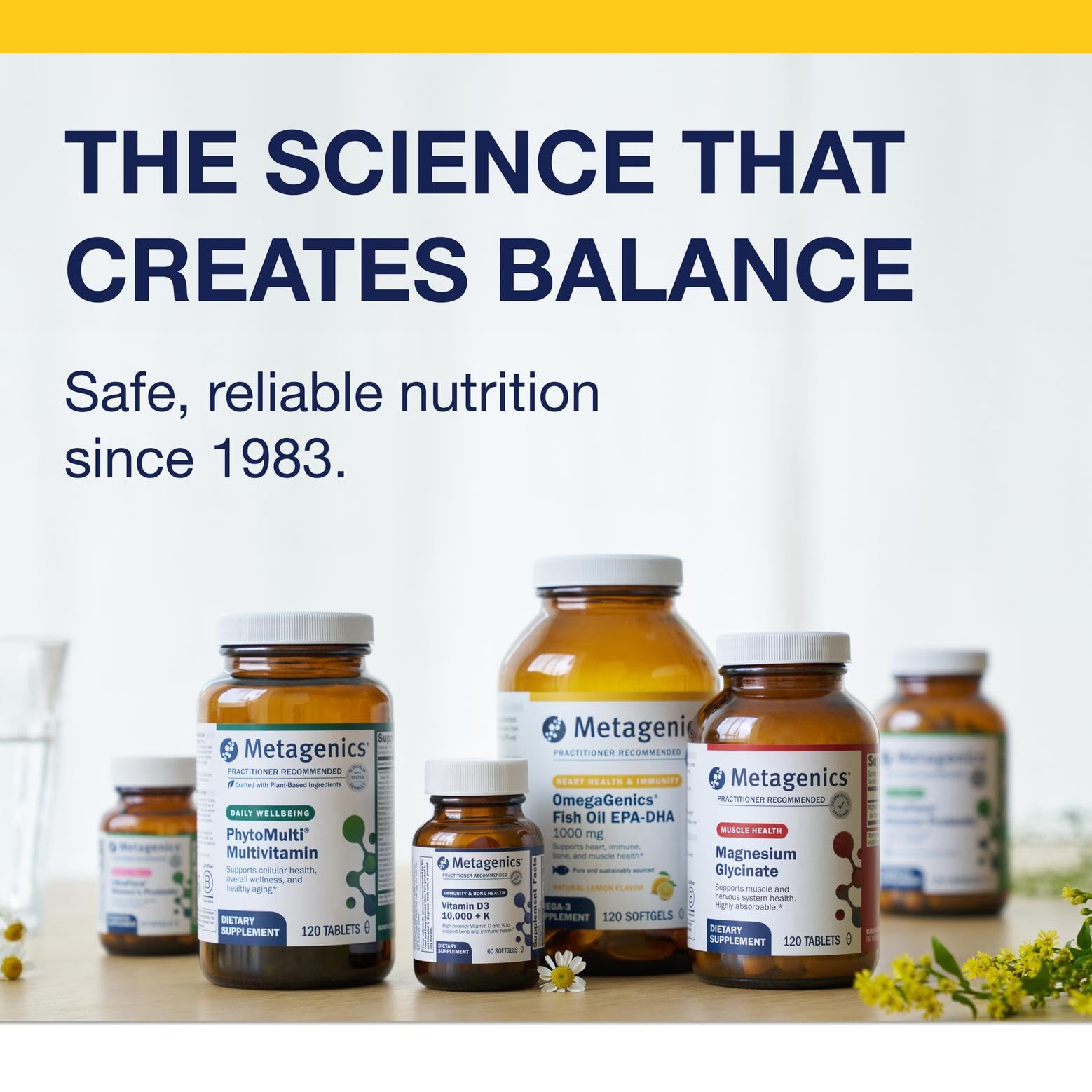 Metagenics OmegaGenics Mega 10 sustainably sourced fish oil from responsible fisheries