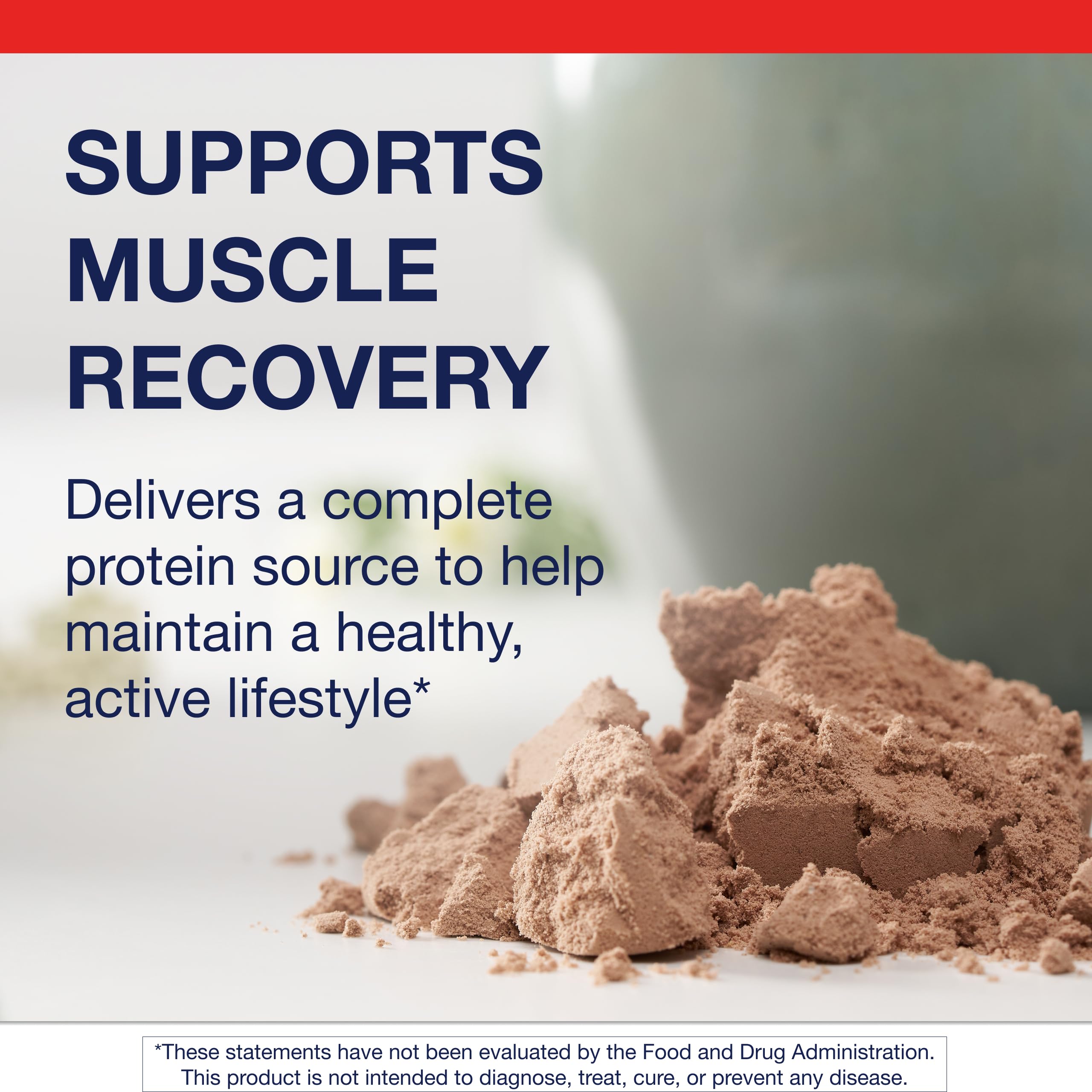 Metagenics Perfect Protein chocolate label detail showcasing non-GMO and gluten-free quality