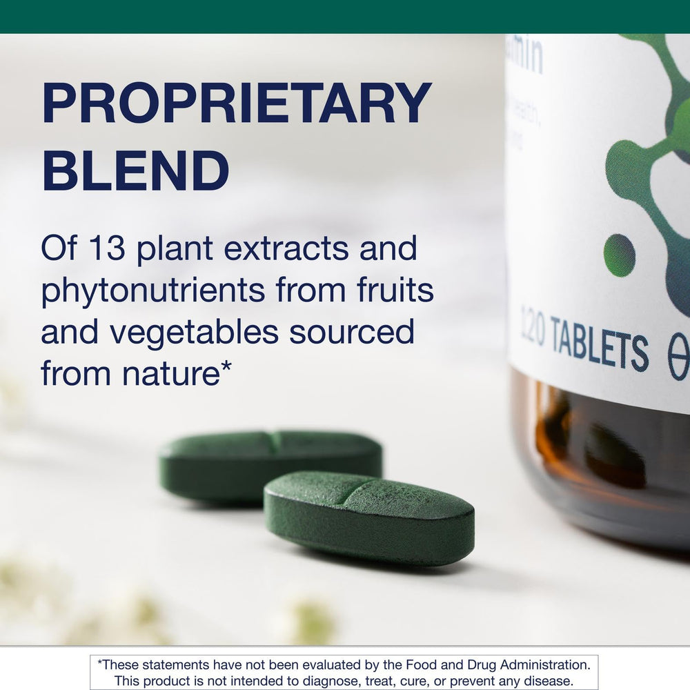 Metagenics PhytoMulti Without Iron bottle contents close view of vitamins and minerals