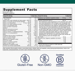 Metagenics PhytoMulti Without Iron tablets close-up showing plant-based nutrients