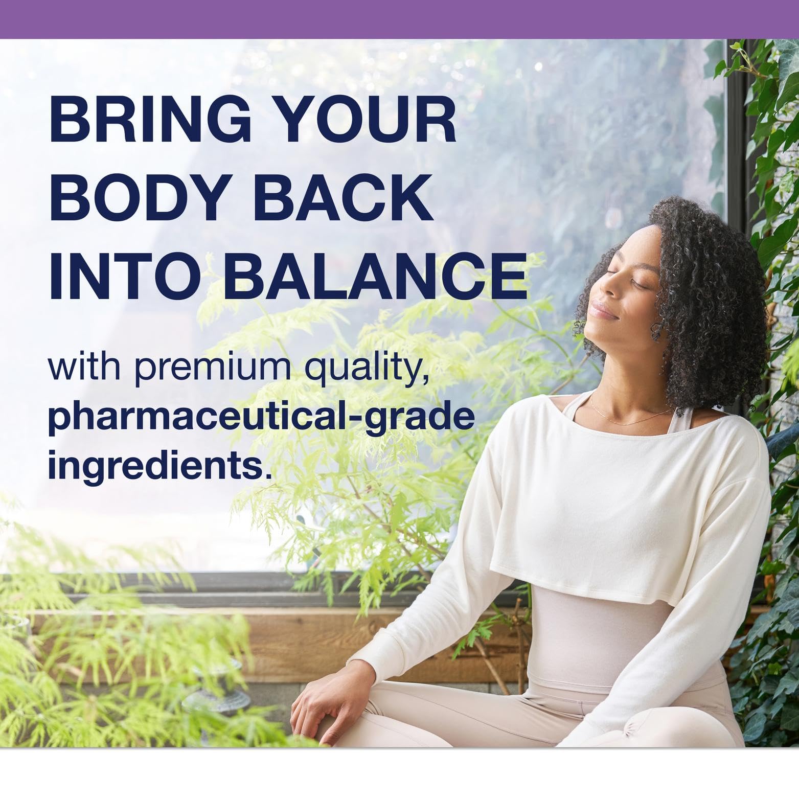 Serenagen capsules held in hand for on-the-go energy support and focus.