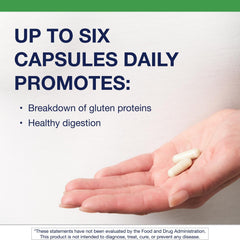 Metagenics SpectraZyme gluten digest tolerase G label focusing on clinically validated enzyme.
