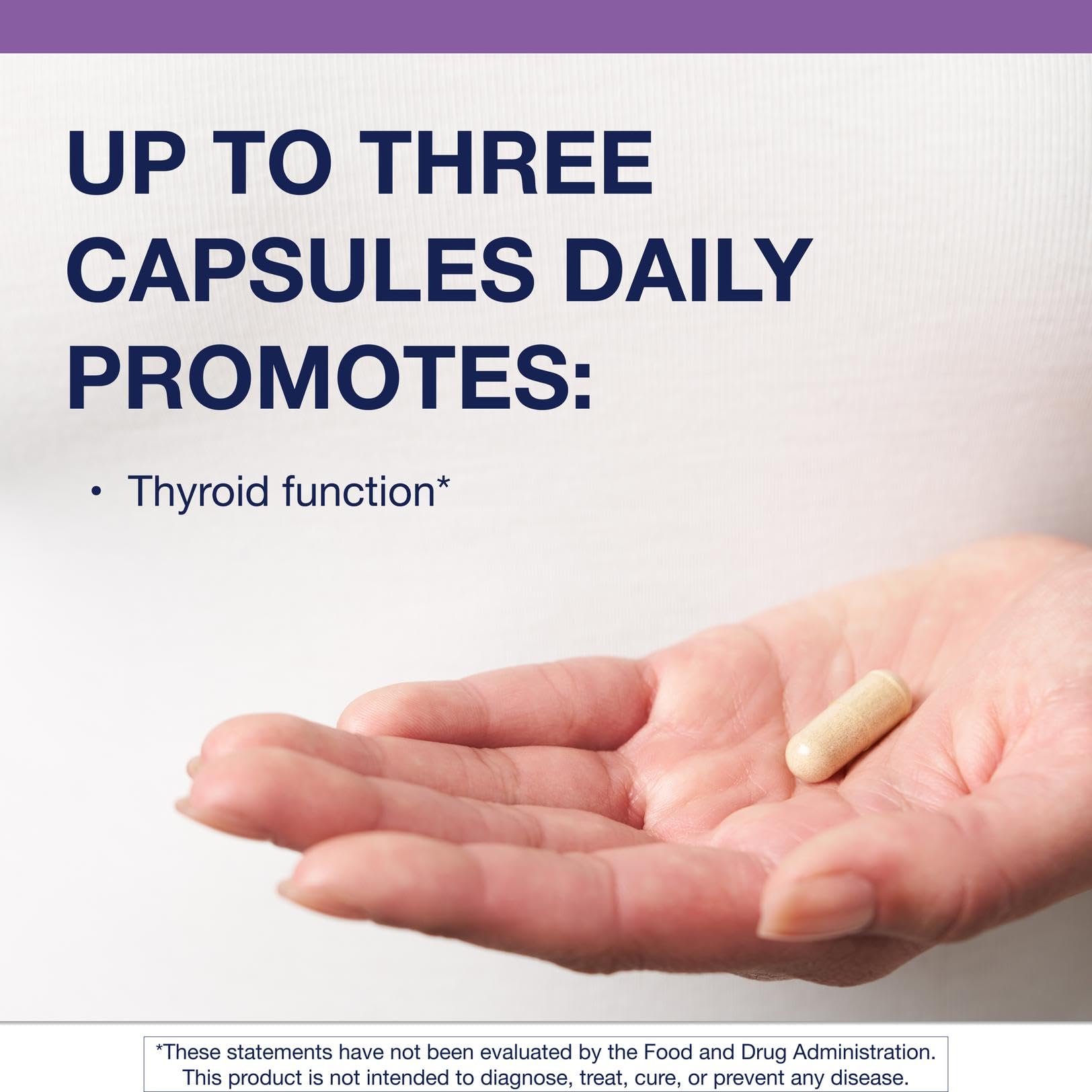 Metagenics Thyrosol capsules, convenient daily thyroid wellness supplement.