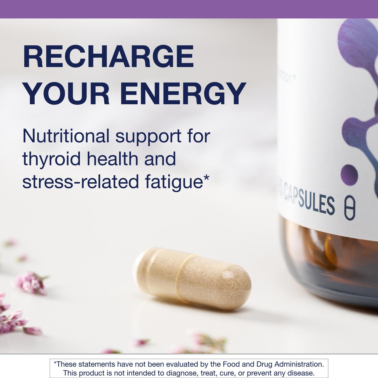 Metagenics Thyrosol packaging box, non-GMO and gluten-free formula.