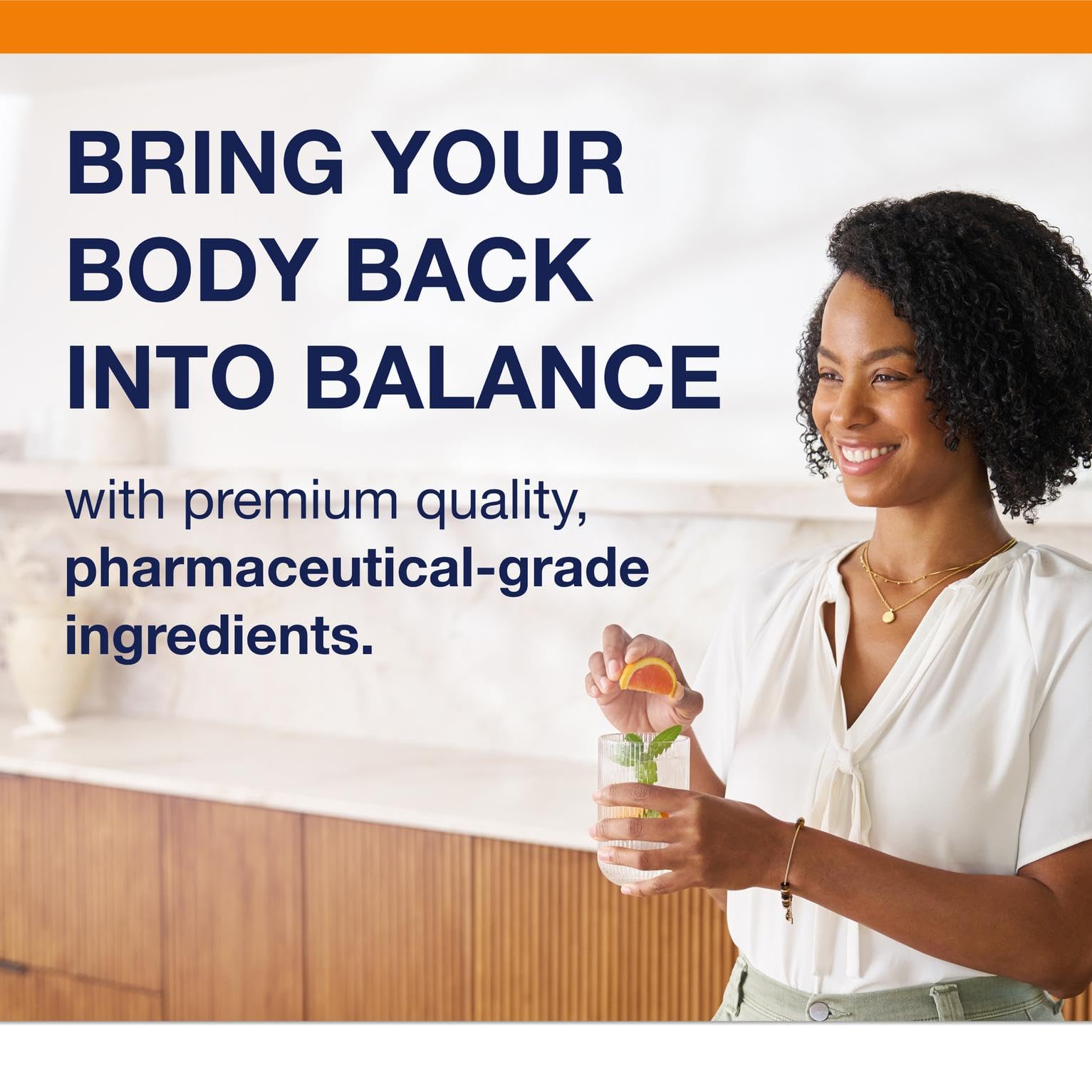 Metagenics Ultra Potent-C non-GMO gluten-free label, clean nutrition.