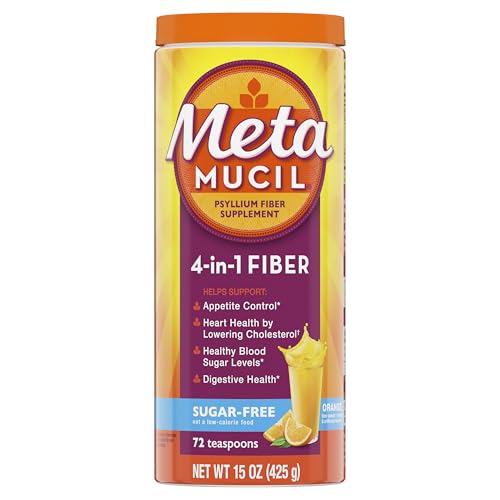 Family enjoying an orange Metamucil drink after mixing