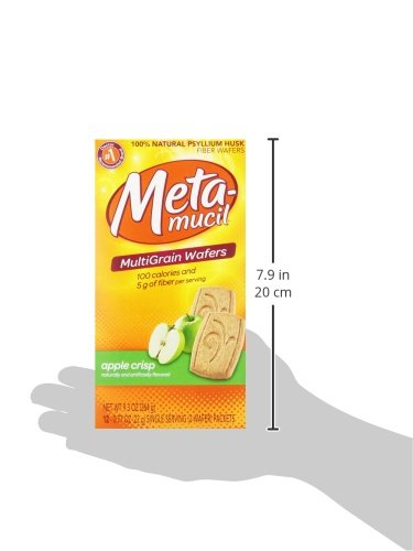 Metamucil Meta Apple Crisp ingredients label emphasizing multigrain base.