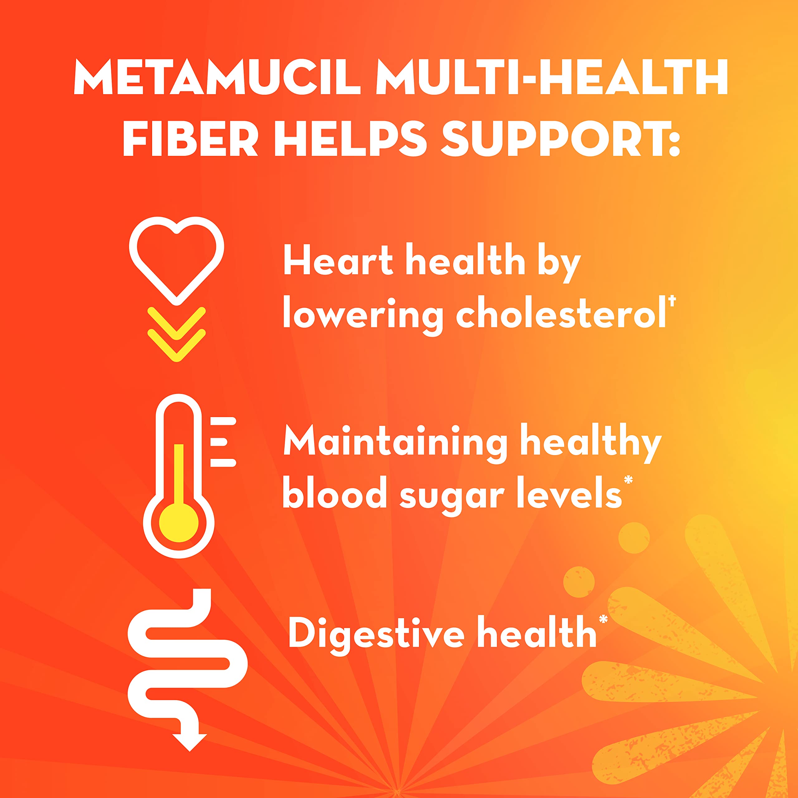 Metamucil psyllium husk capsules bottle back with dosage information