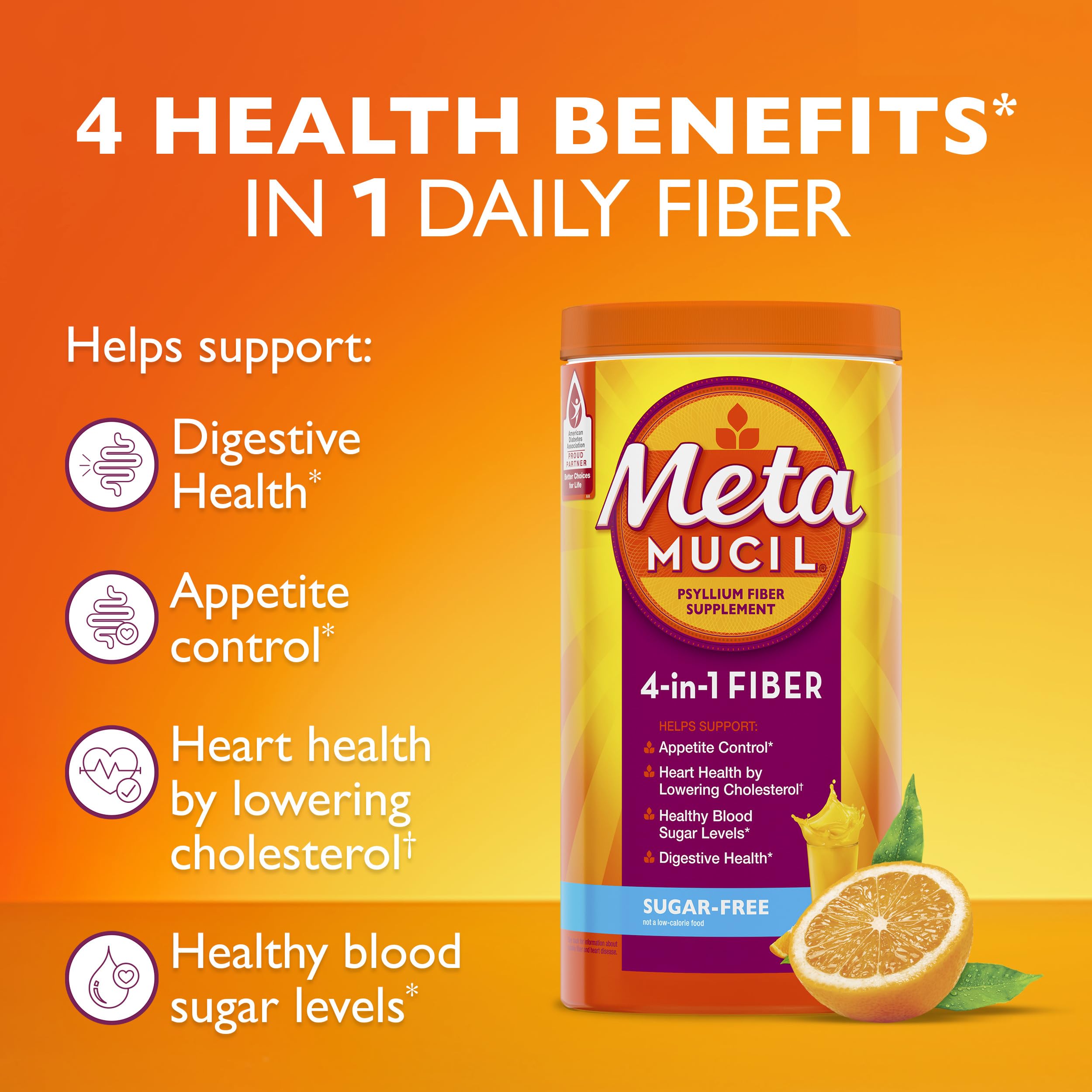 Close-up of Metamucil smooth-texture mix dissolving in water