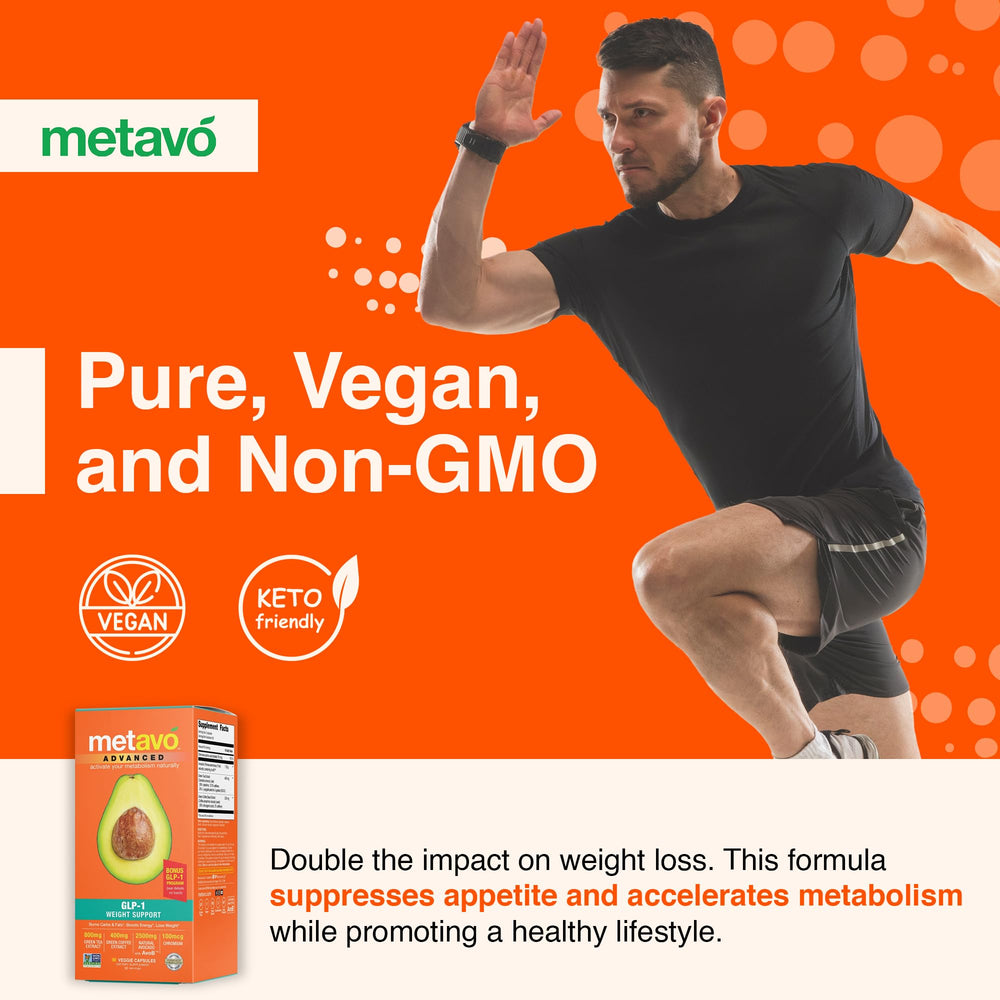 Metavo Green Coffee extract capsules highlighting morning energy potential