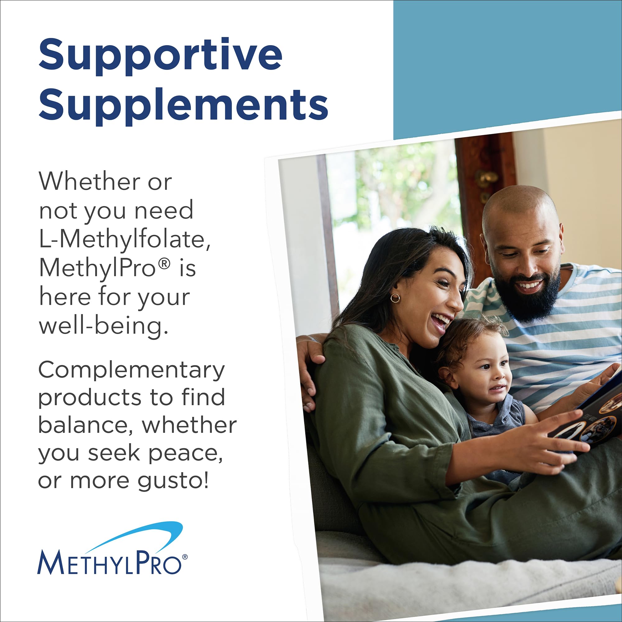 MethylPro back label info highlights directions and gluten-free promise.