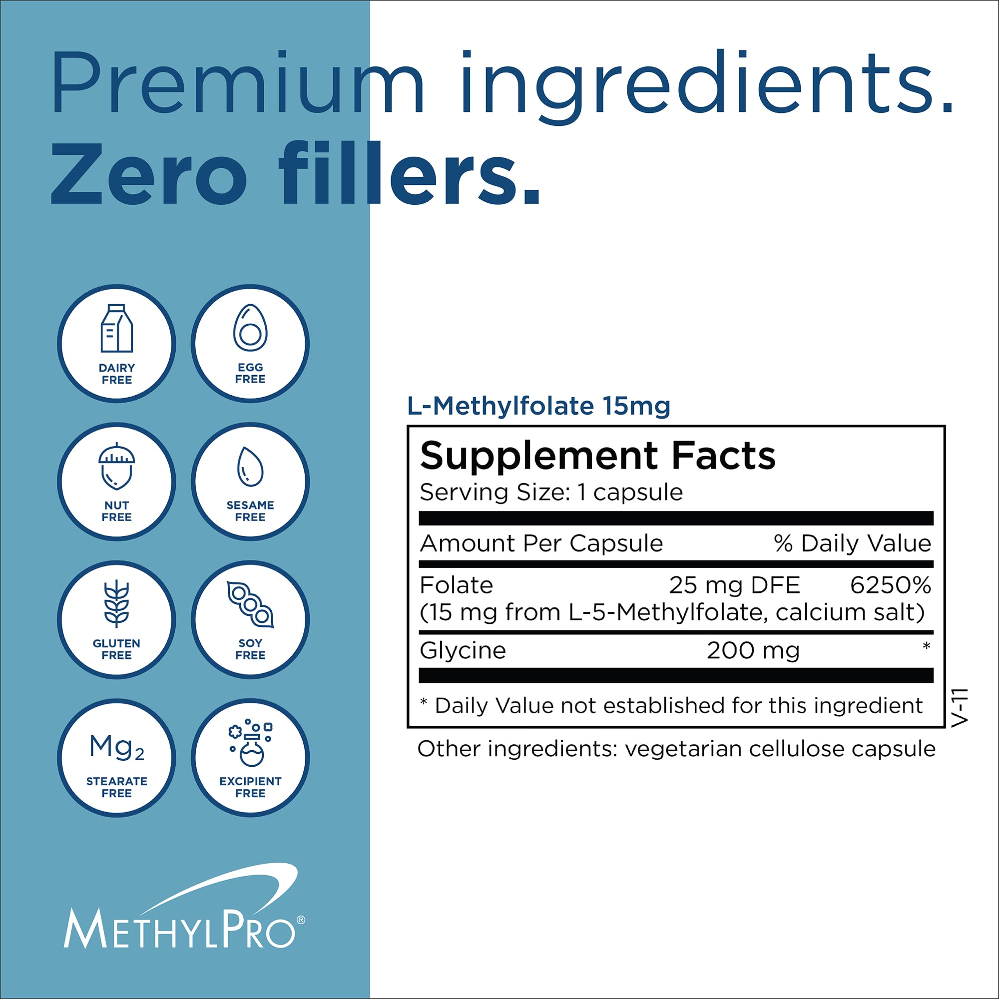 MethylPro bottle on desk with water for easy daily dosing