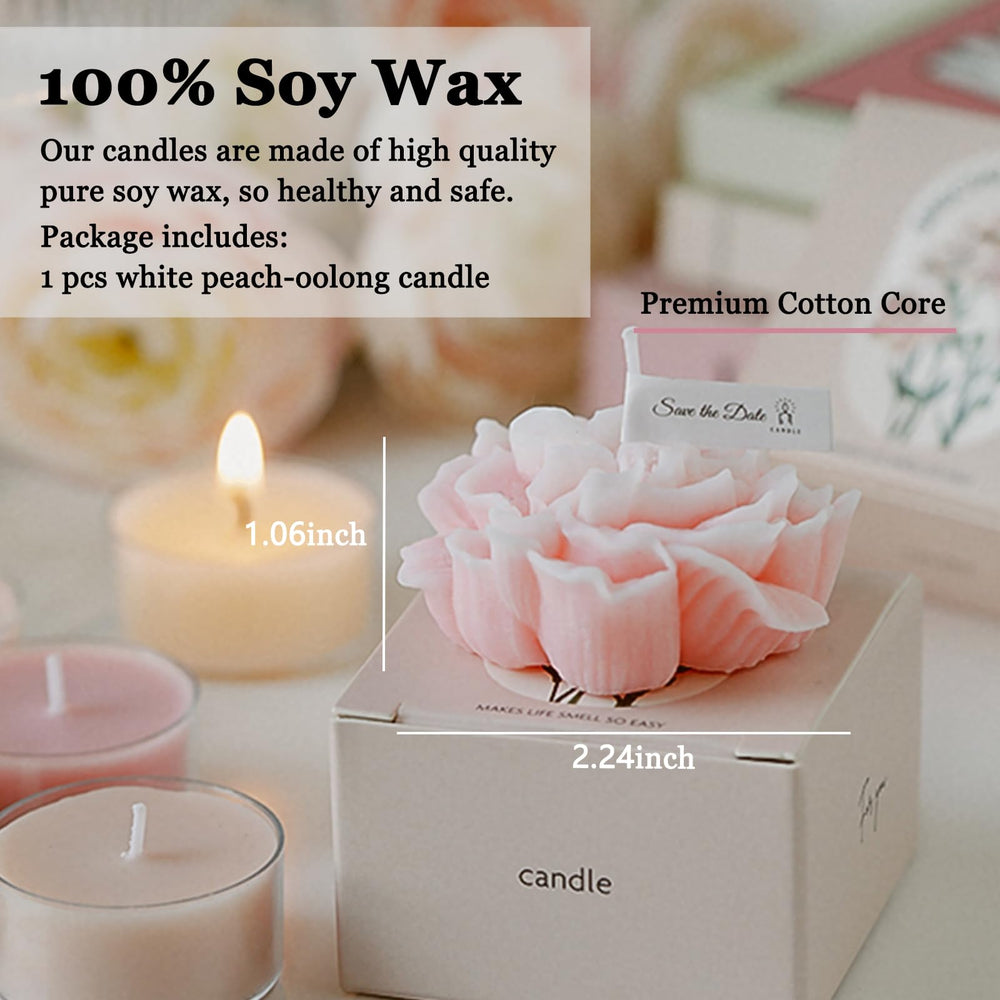 Mewealth Peach Oolong Tea scent fills smaller spaces with a refreshing aroma.