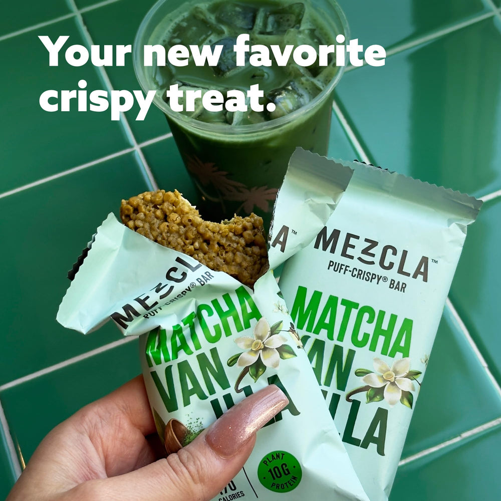 Mezcla 12-pack display highlights convenient multiples for sharing.