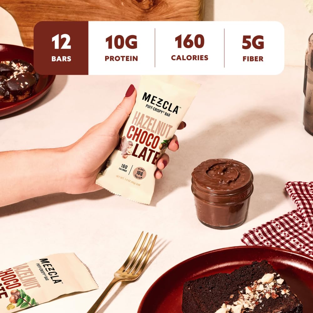 Mezcla bar packaging being opened for easy grab-and-go
