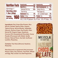 Close-up of Mezcla Puff Crispy Bar texture highlighting airy crunch