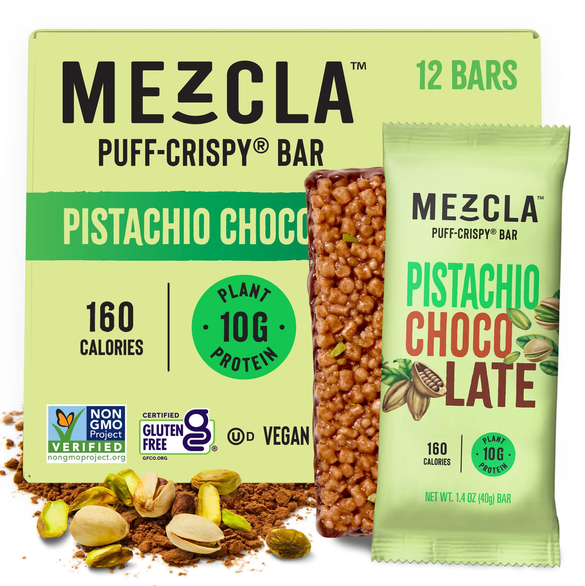 Mezcla Puff Crispy base with airy crunch for a satisfying bite.