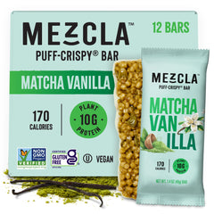 Mezcla Puff Crispy Protein Bar with airy texture for a quick, satisfying snack.