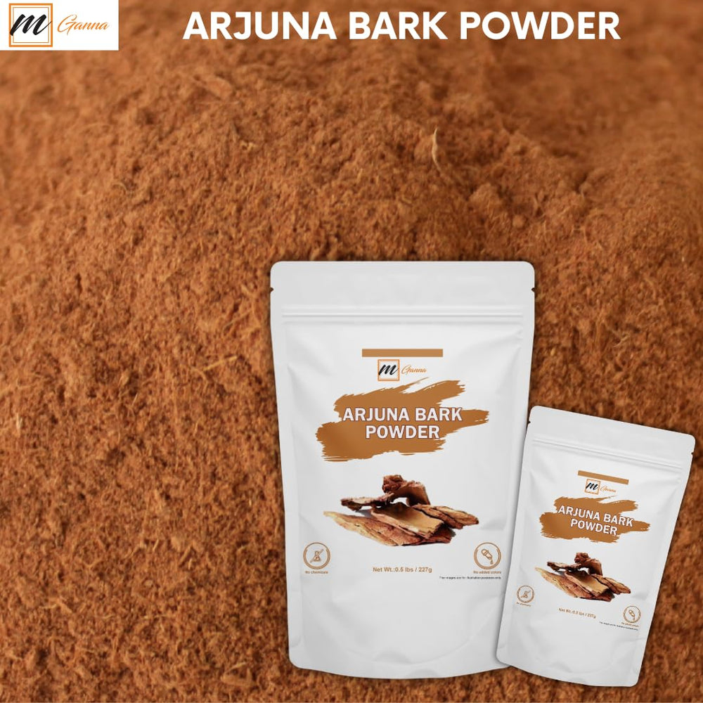 Hair mask base with Arjuna powder and coconut milk ingredients.