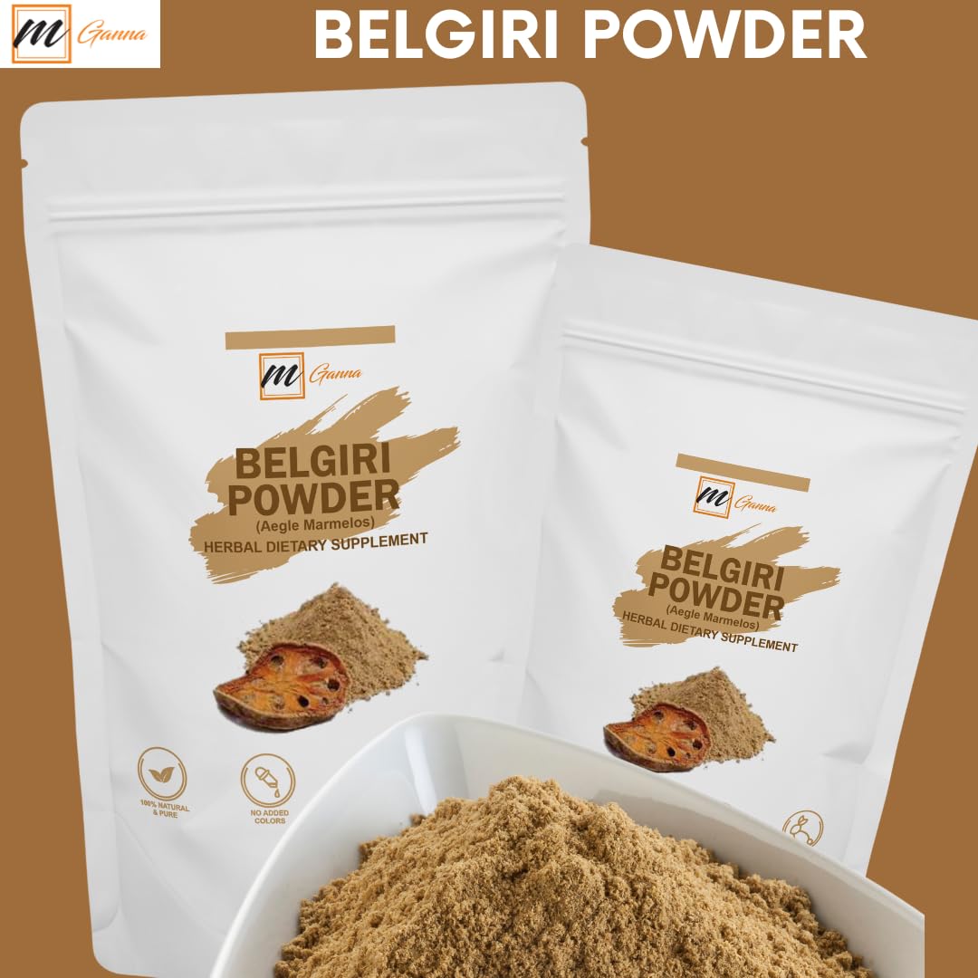 mGanna Belgiri powder scoop and jar for easy mask mixing