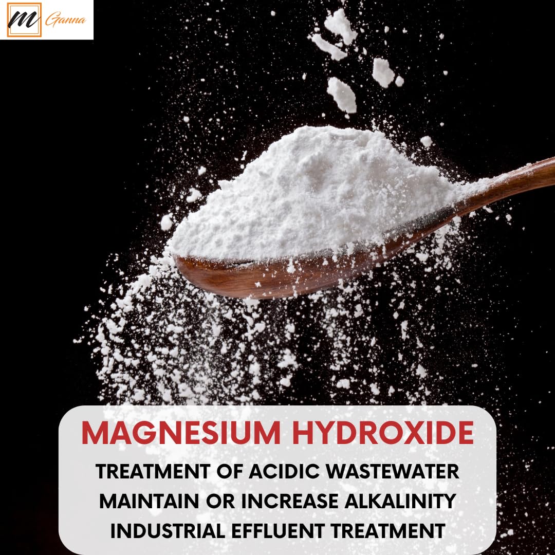 mGanna Magnesium Hydroxide Powder packaging and ingredients panel