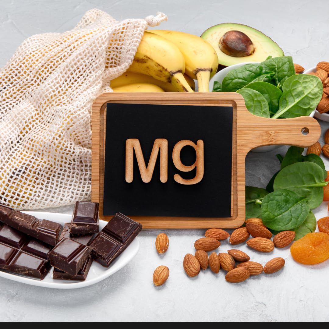 mGanna Magnesium Malate Powder packaging closeup with label detail.