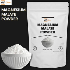 mGanna Magnesium Malate Powder resealable pouch keeps freshness and convenient storage.