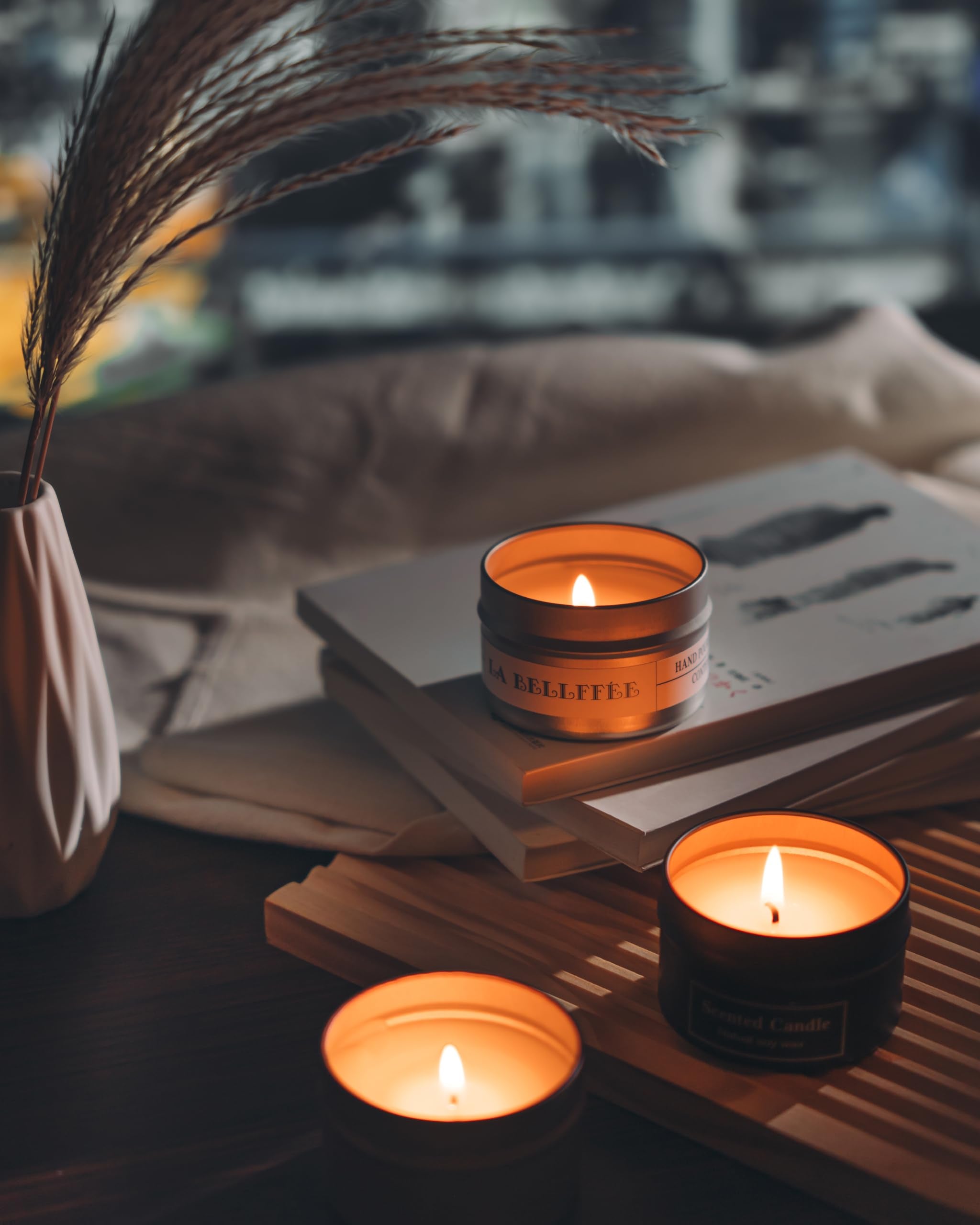 Mgchayoli Forest & Stream candle tin ideal for baths and meditation