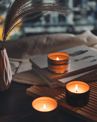 Mgchayoli Forest & Stream candle tin ideal for baths and meditation