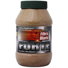Mi Fibra Diaria Forte bottle front view showing unflavored fiber for daily digestive support.