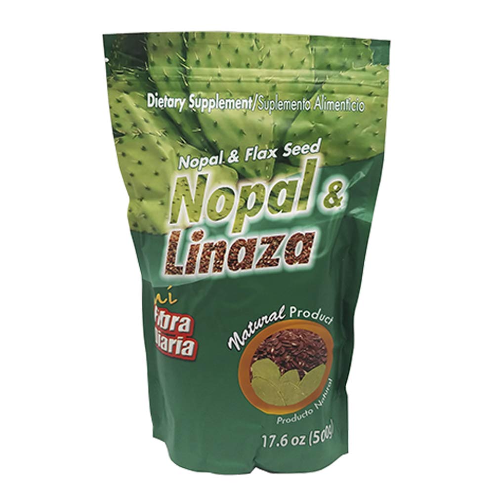 MI FIBRA DIARIA Nopal & Linaza bottle for daily fiber support.