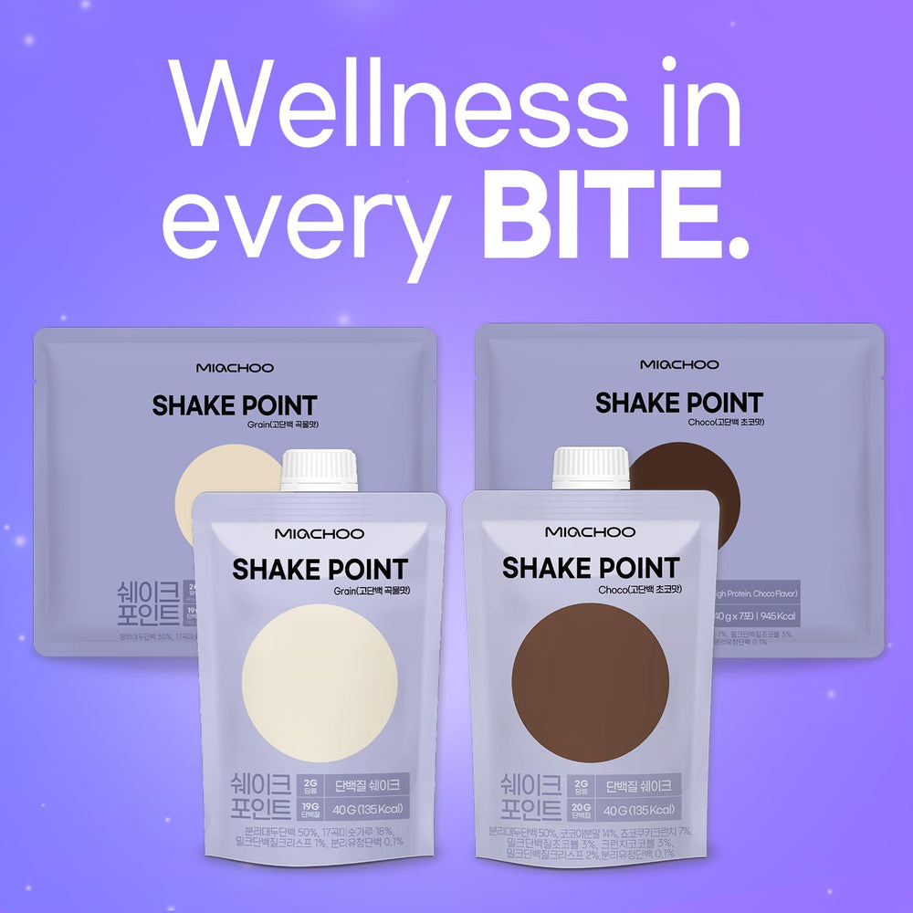 MIaCHOO Protein Shake Point pouring milk, quick nourishment