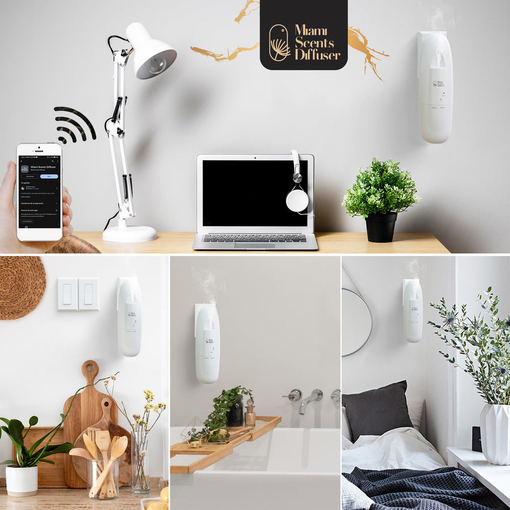 Miami Scents Diffuser ideal for home, office, or spa environments