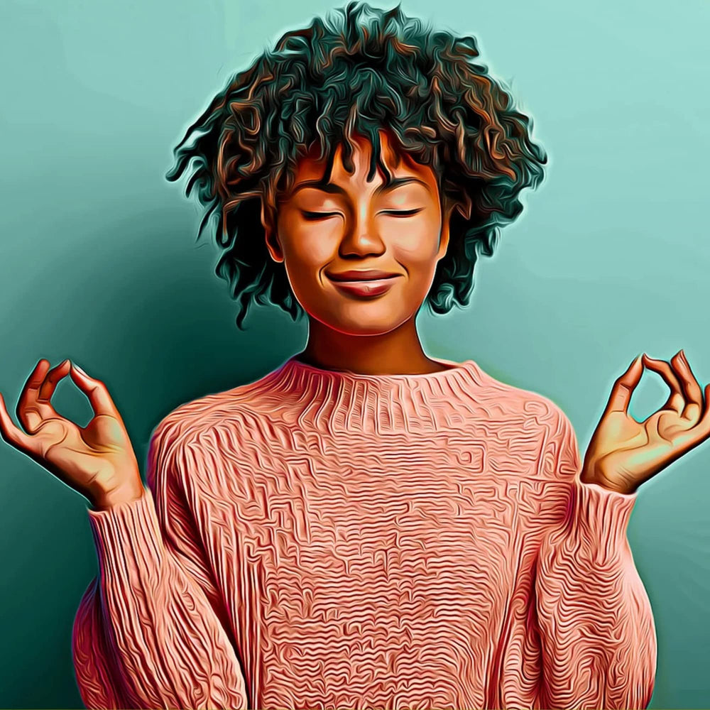 Illustration of licorice, eleuthero, and ashwagandha in MICHAEL'S blend.