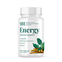 MICHAEL'S Adrenal Support bottle on shelf supports energy for active days