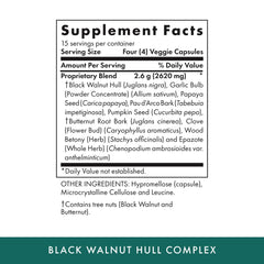 MICHAEL'S Black Walnut Hull Complex tablets close-up for easy intake and potency.