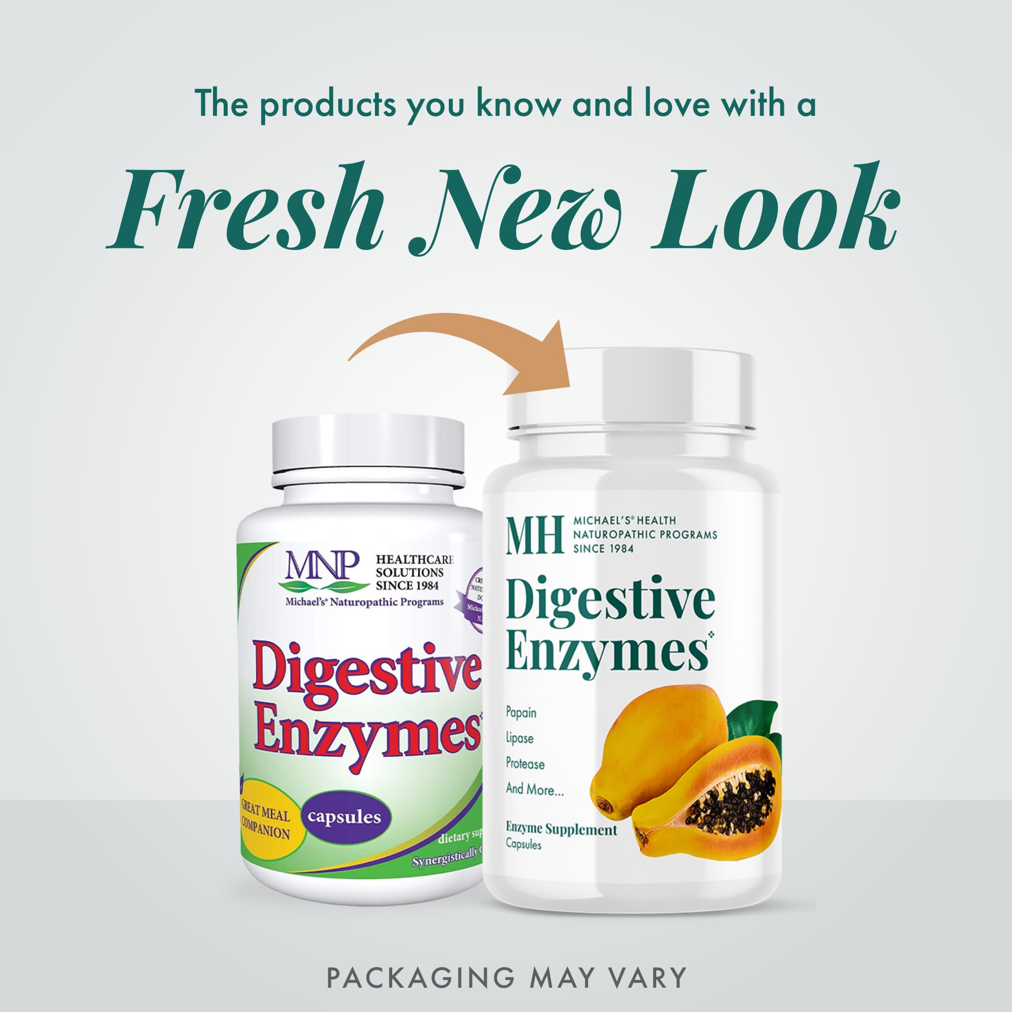 MICHAEL'S Digestive Enzymes capsules ready for daily use