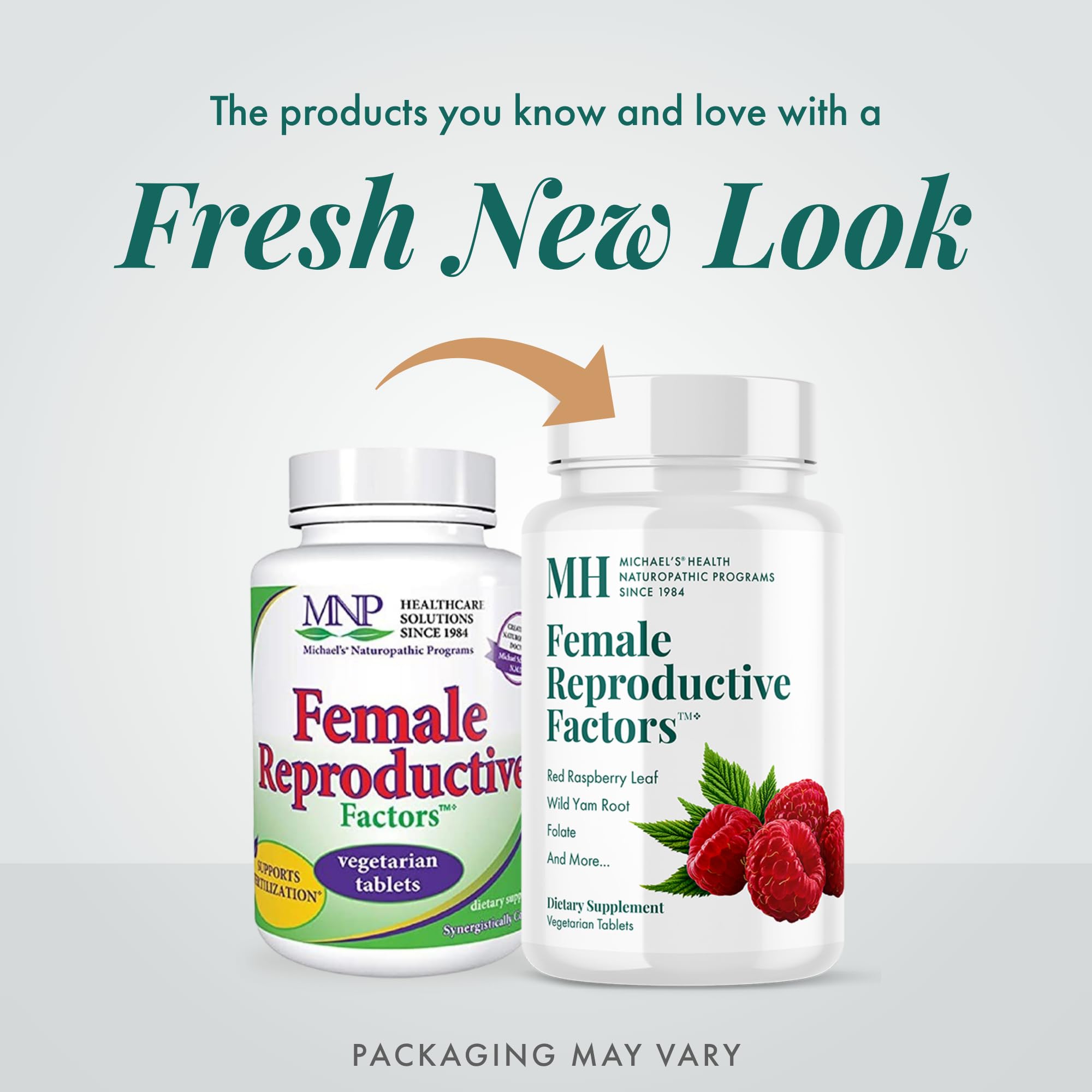MICHAEL'S vegan tablets inside the bottle illustrating vegetarian convenience