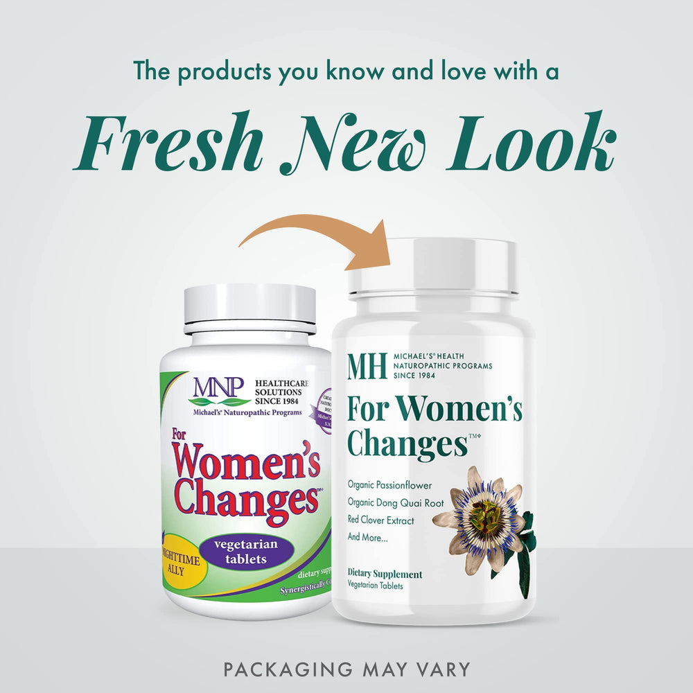 MICHAEL'S Health Naturopathic label front highlighting red clover and botanicals.