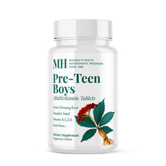 MICHAEL'S Health pre-teen multivitamin bottle for daily nutritional support.